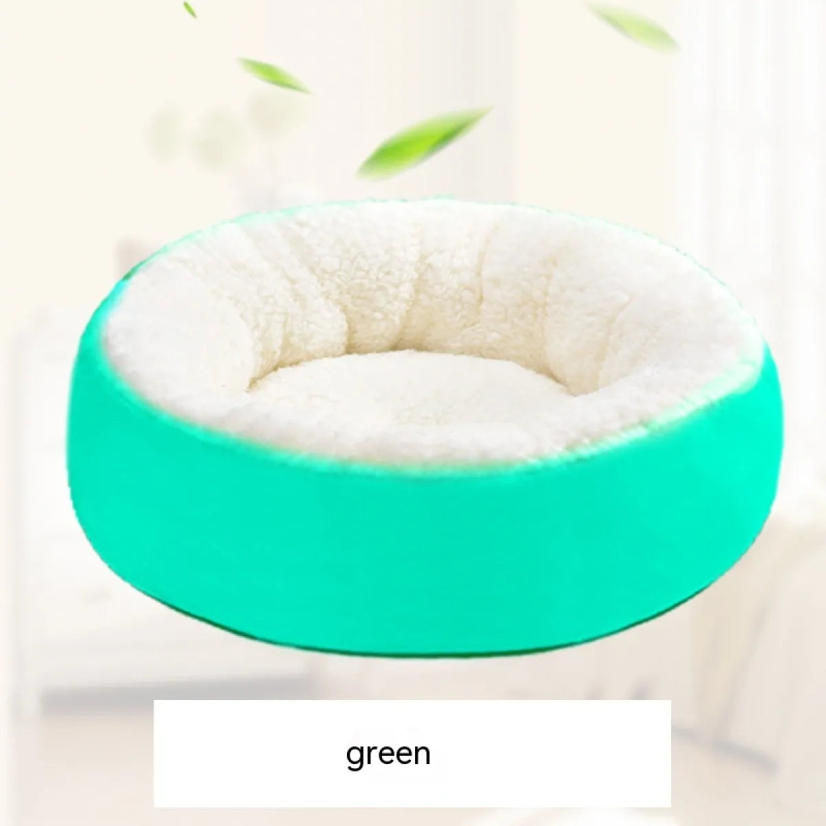 CalmPaws™ Anxiety Lamb Wool Pet Bed